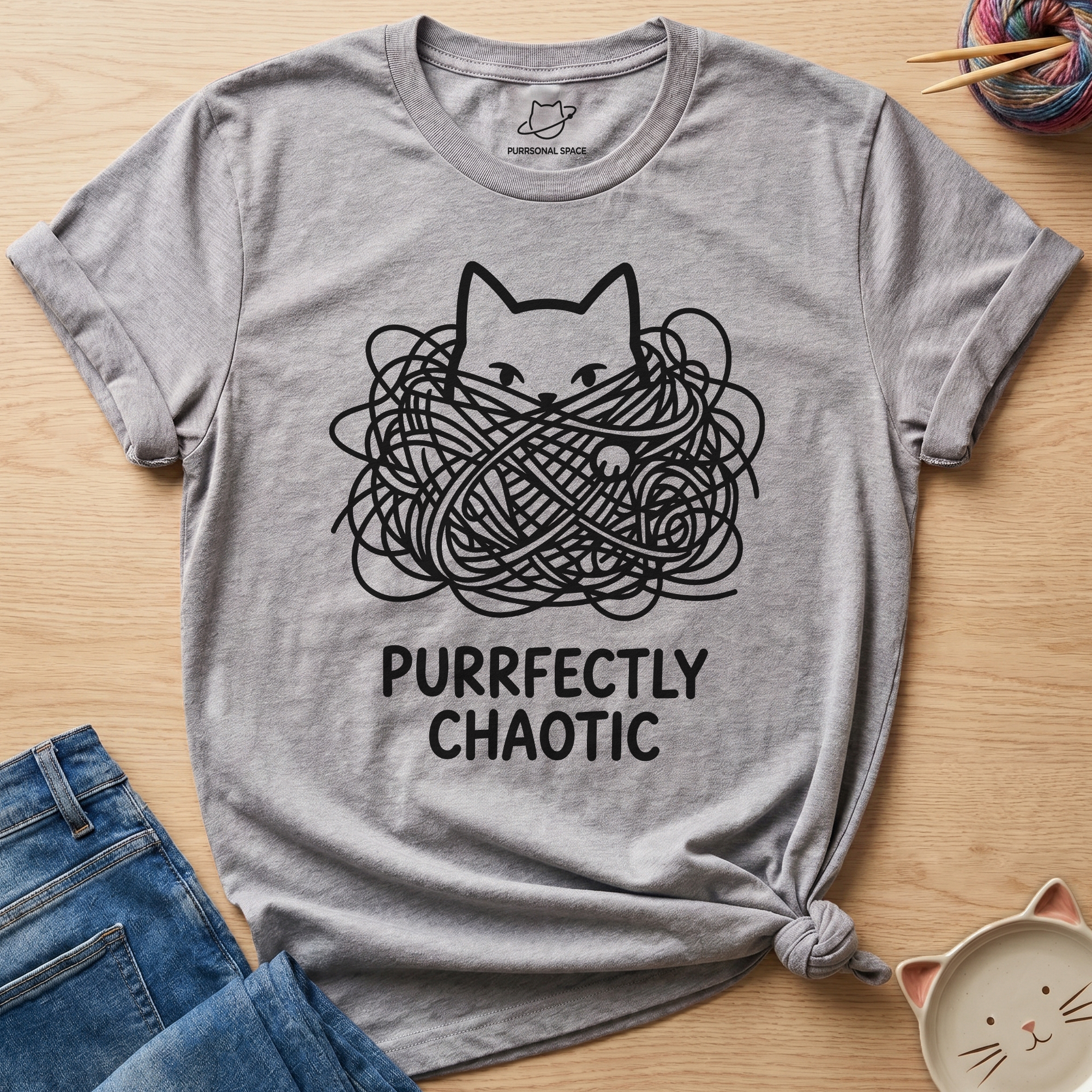Purrfectly Chaotic T-Shirt