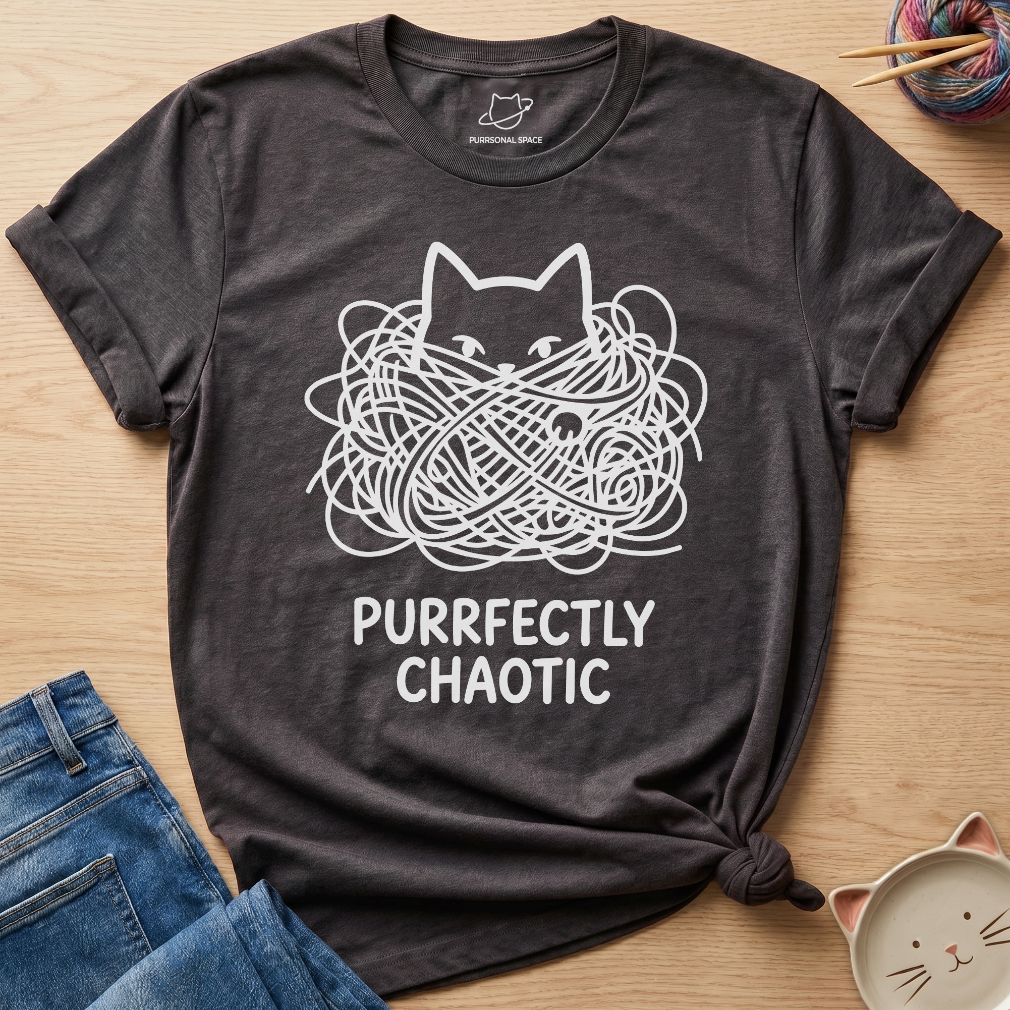 Purrfectly Chaotic T-Shirt