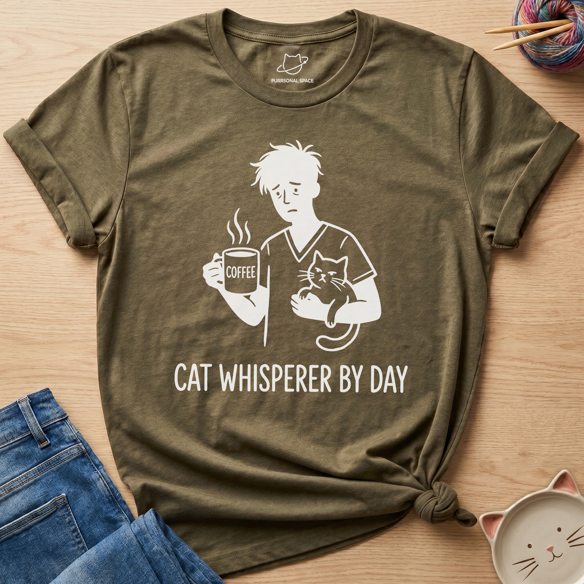 Cat Whisperer T-Shirt