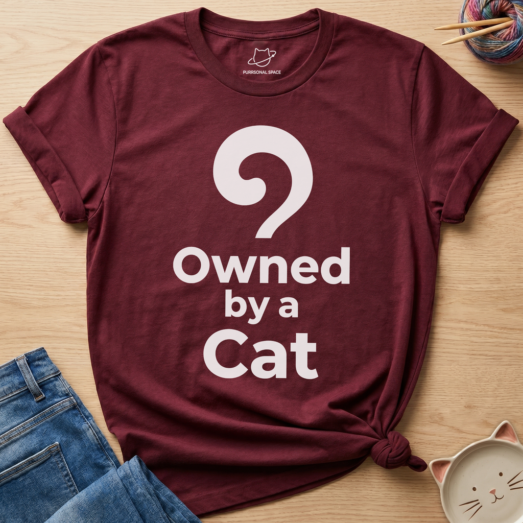 Owned By A Cat T-Shirt