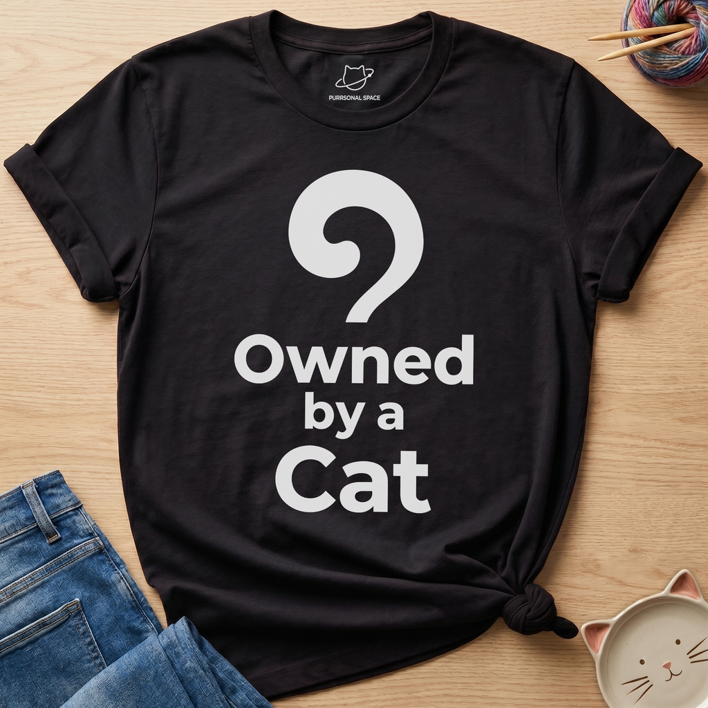 Owned By A Cat T-Shirt