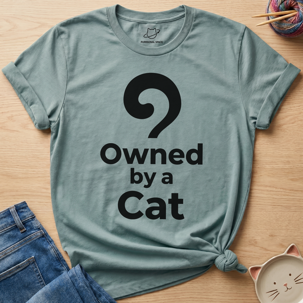 Owned By A Cat T-Shirt