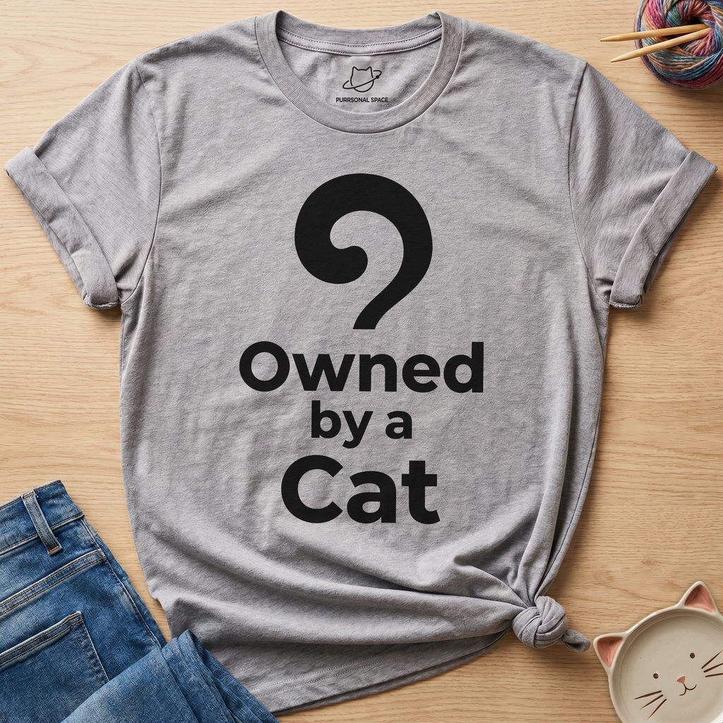 Owned By A Cat T-Shirt
