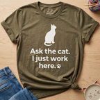 Ask The Cat T-Shirt