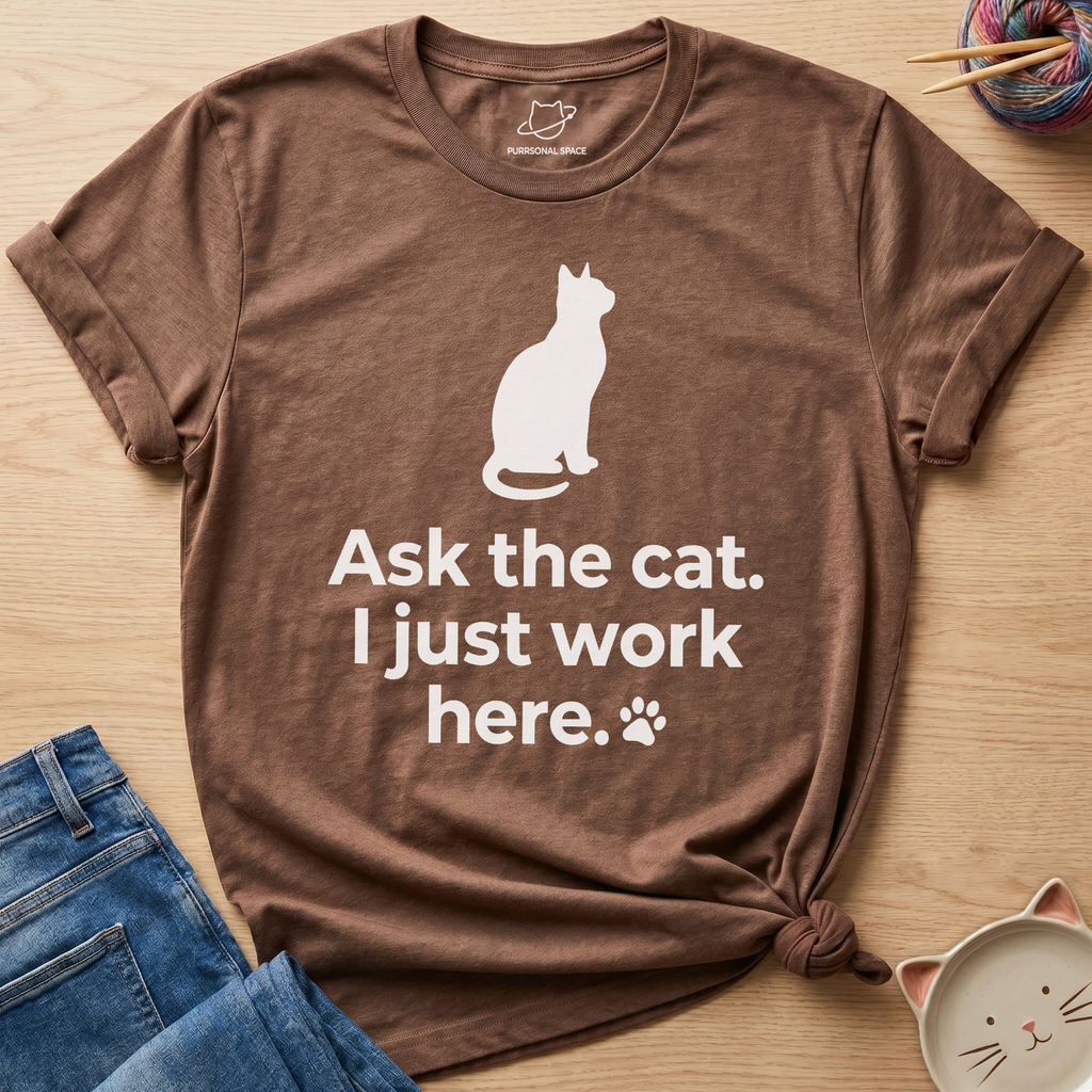 Ask The Cat T-Shirt