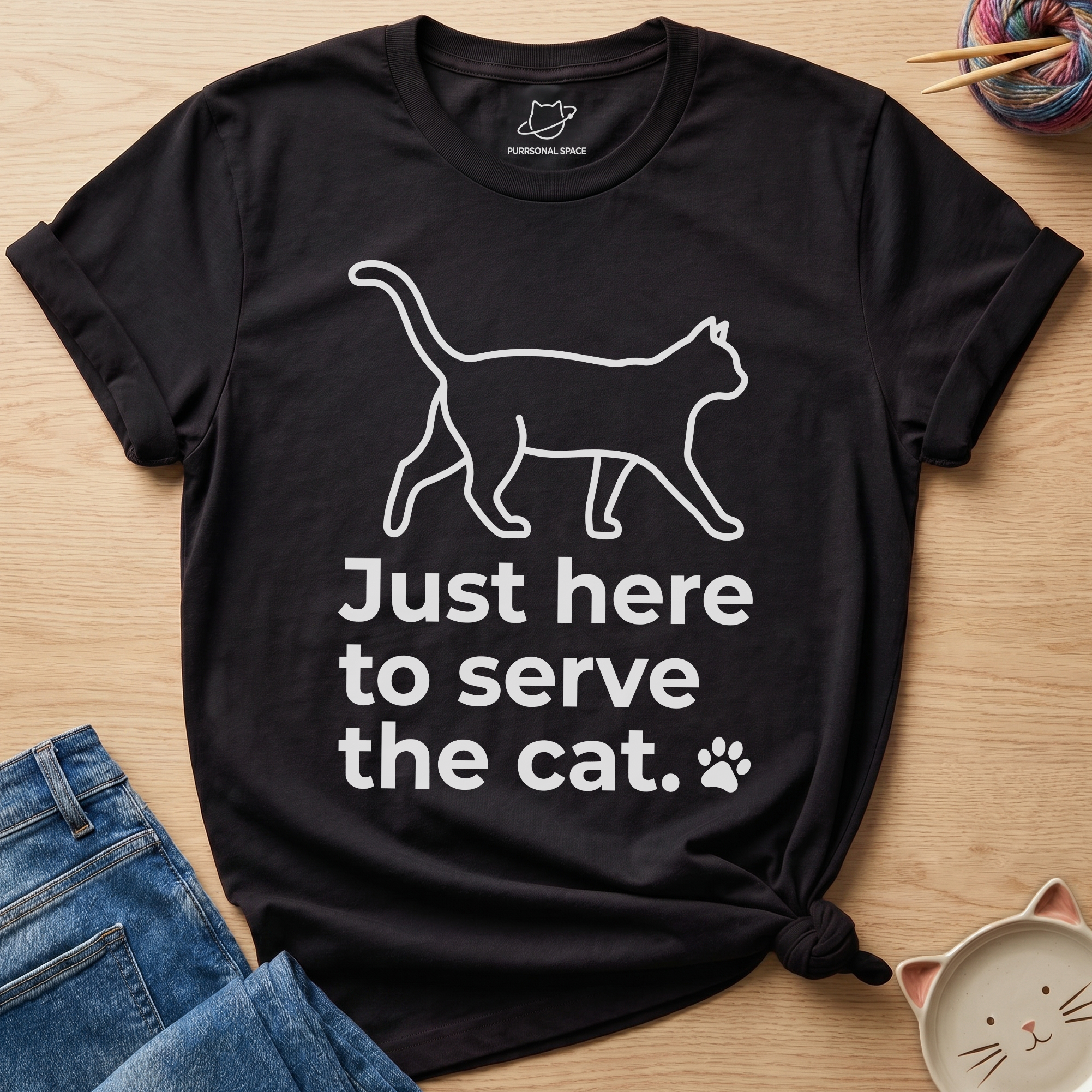 Serve The Cat T-Shirt