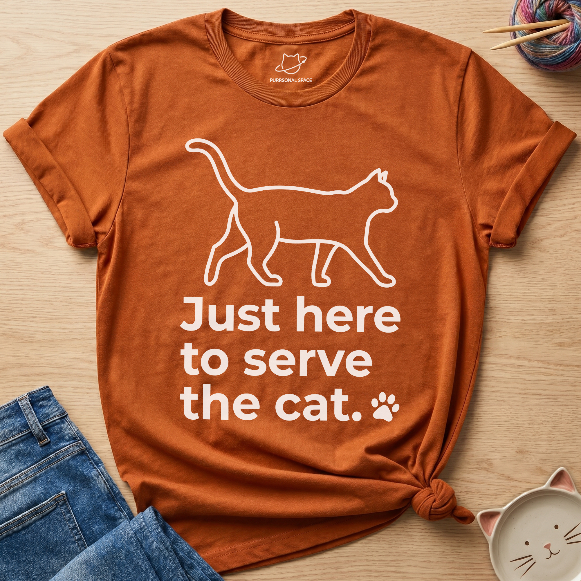 Serve The Cat T-Shirt