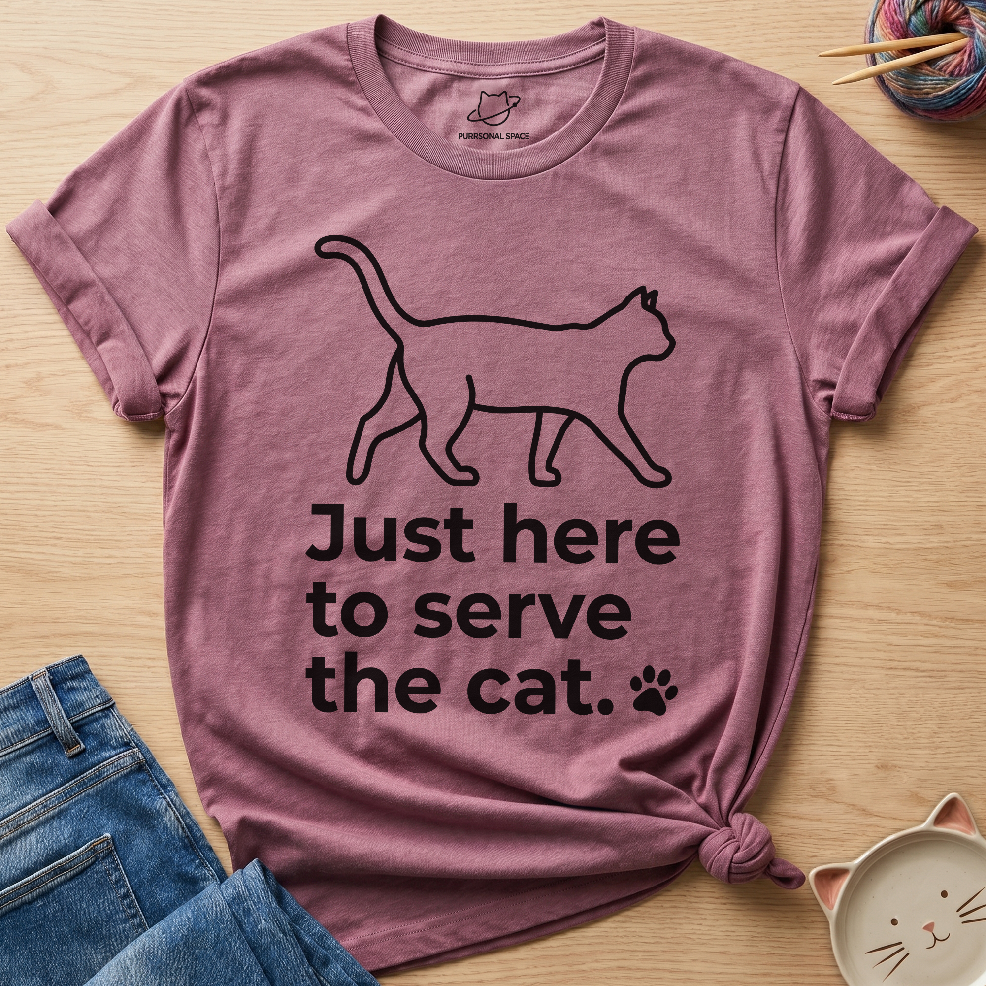 Serve The Cat T-Shirt