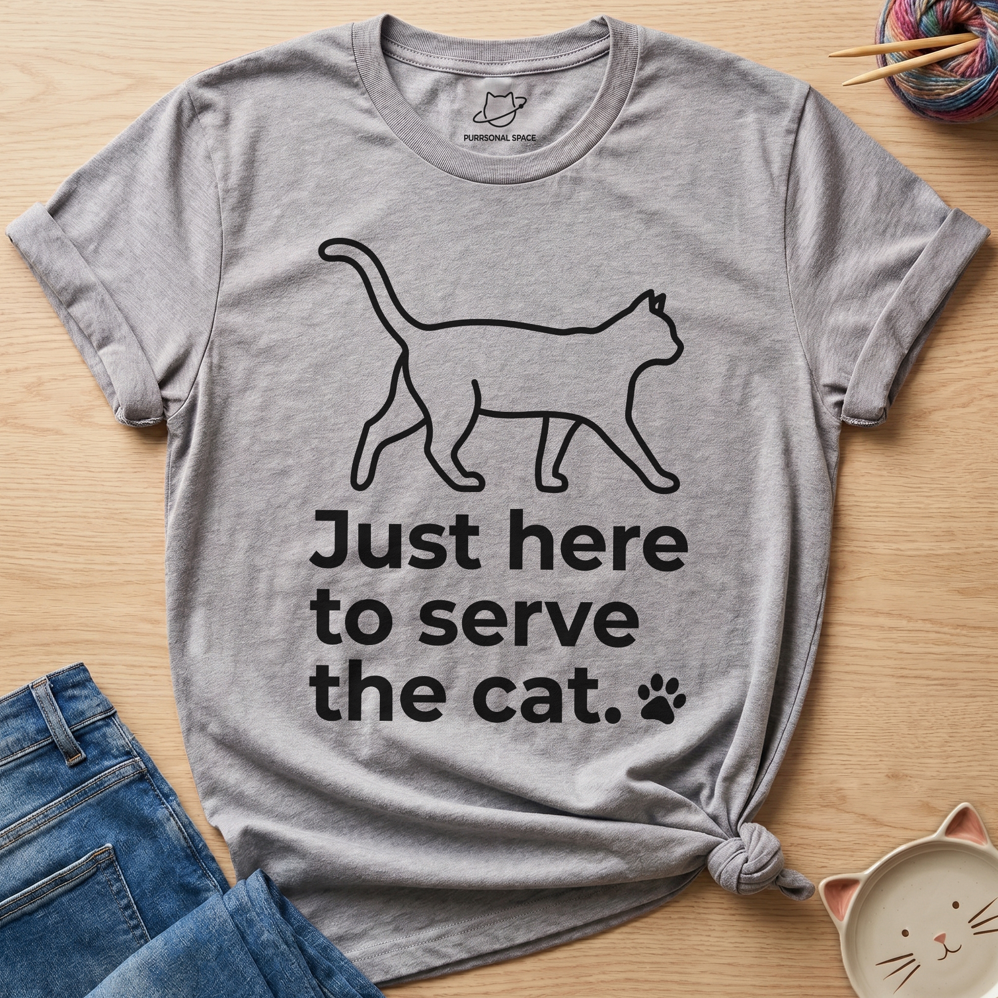 Serve The Cat T-Shirt