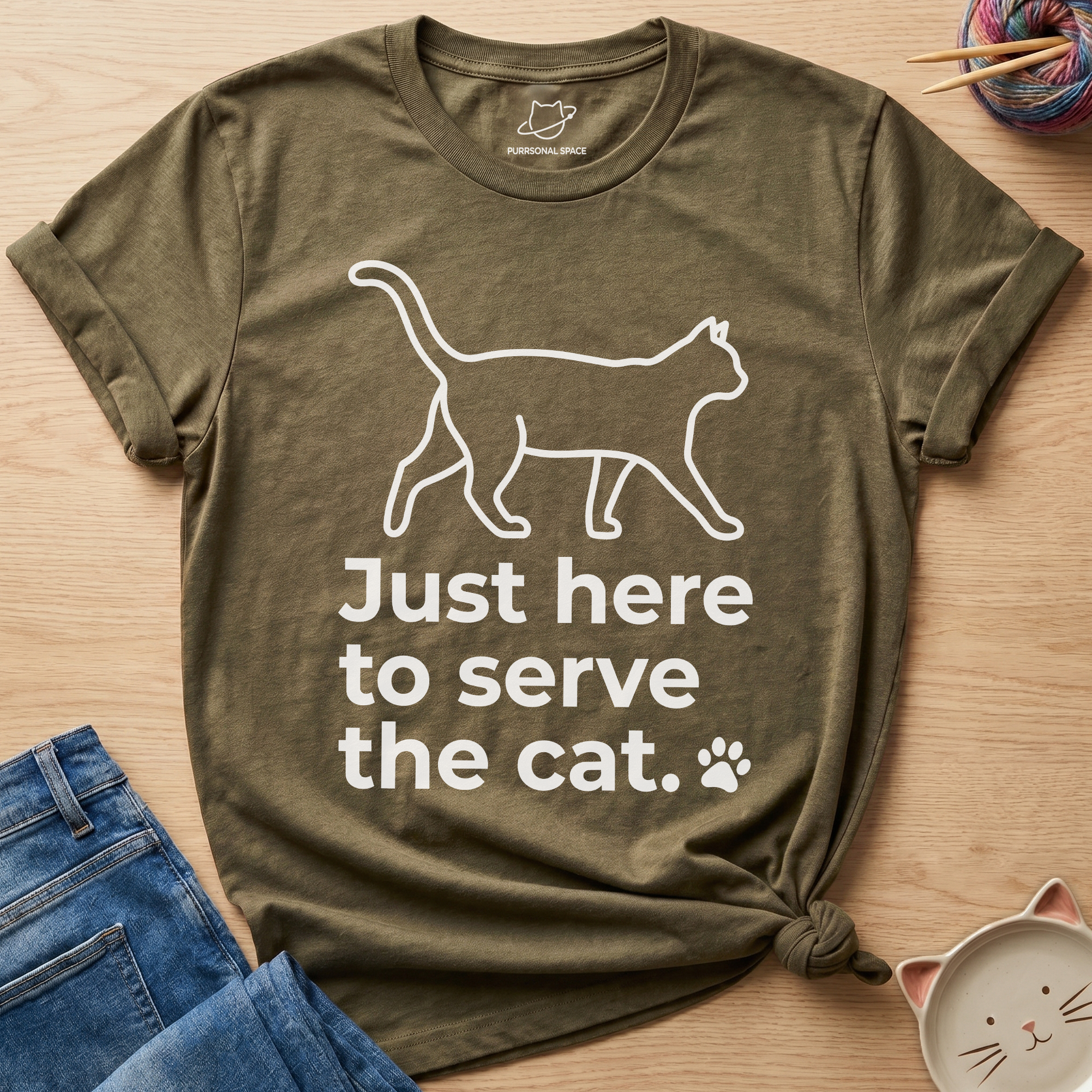 Serve The Cat T-Shirt