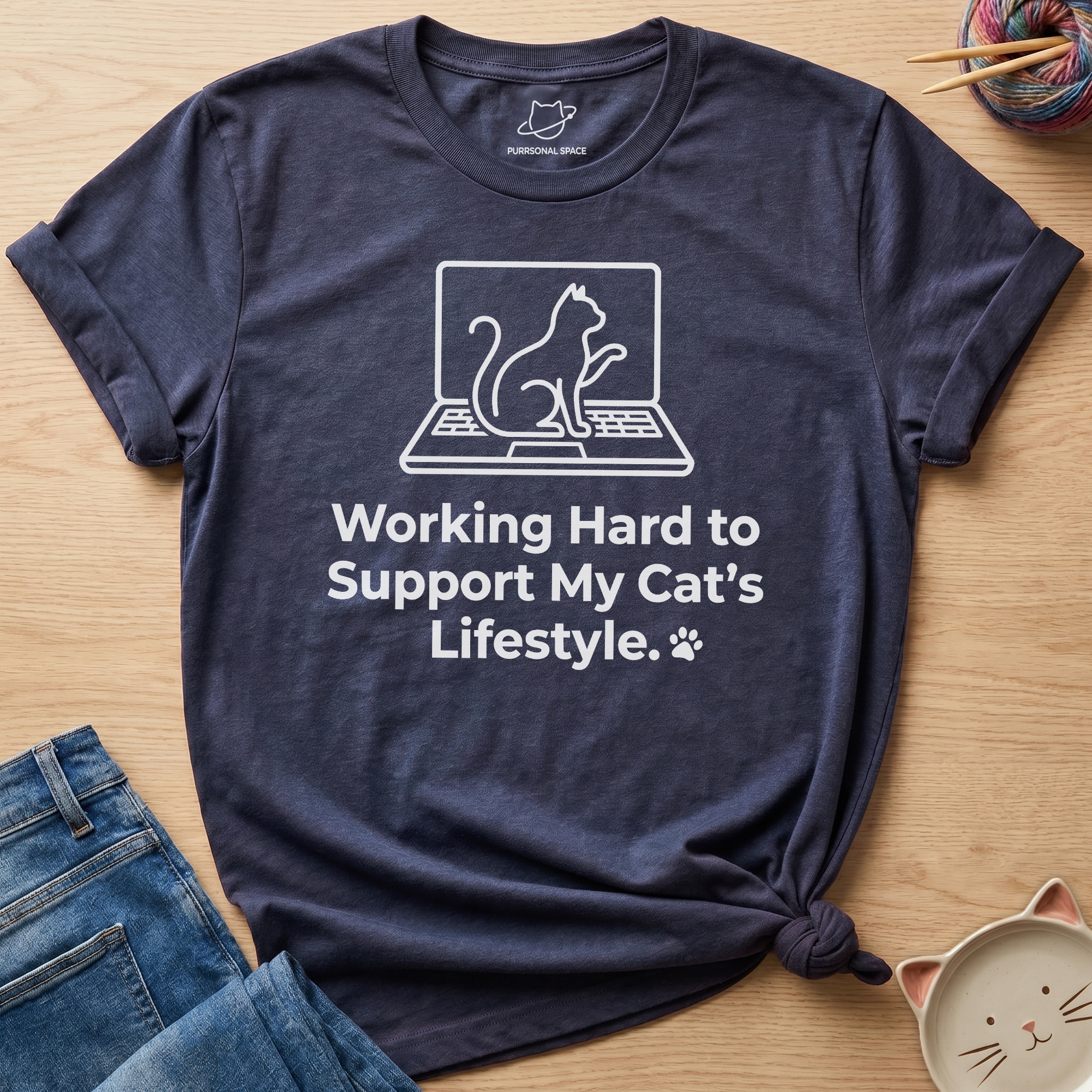 Working Hard To Support T-Shirt