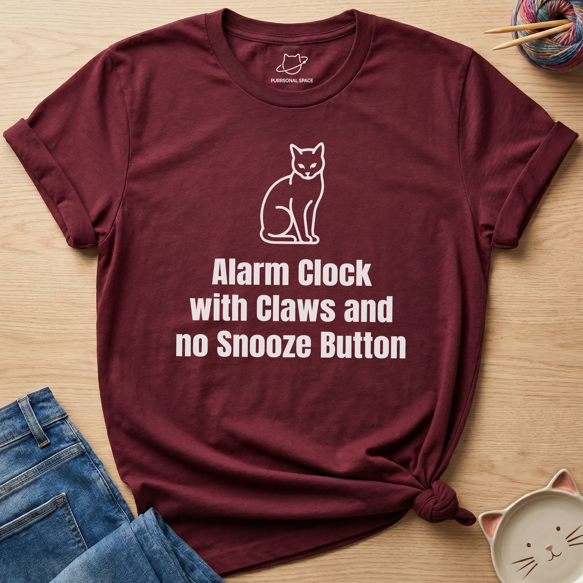 Alarm Clock With Claws T-Shirt