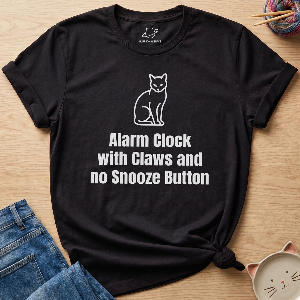 Alarm Clock With Claws T-Shirt