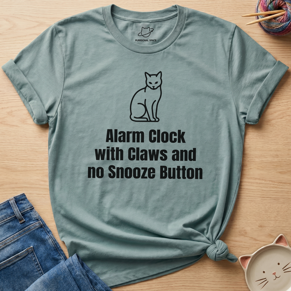 Alarm Clock With Claws T-Shirt