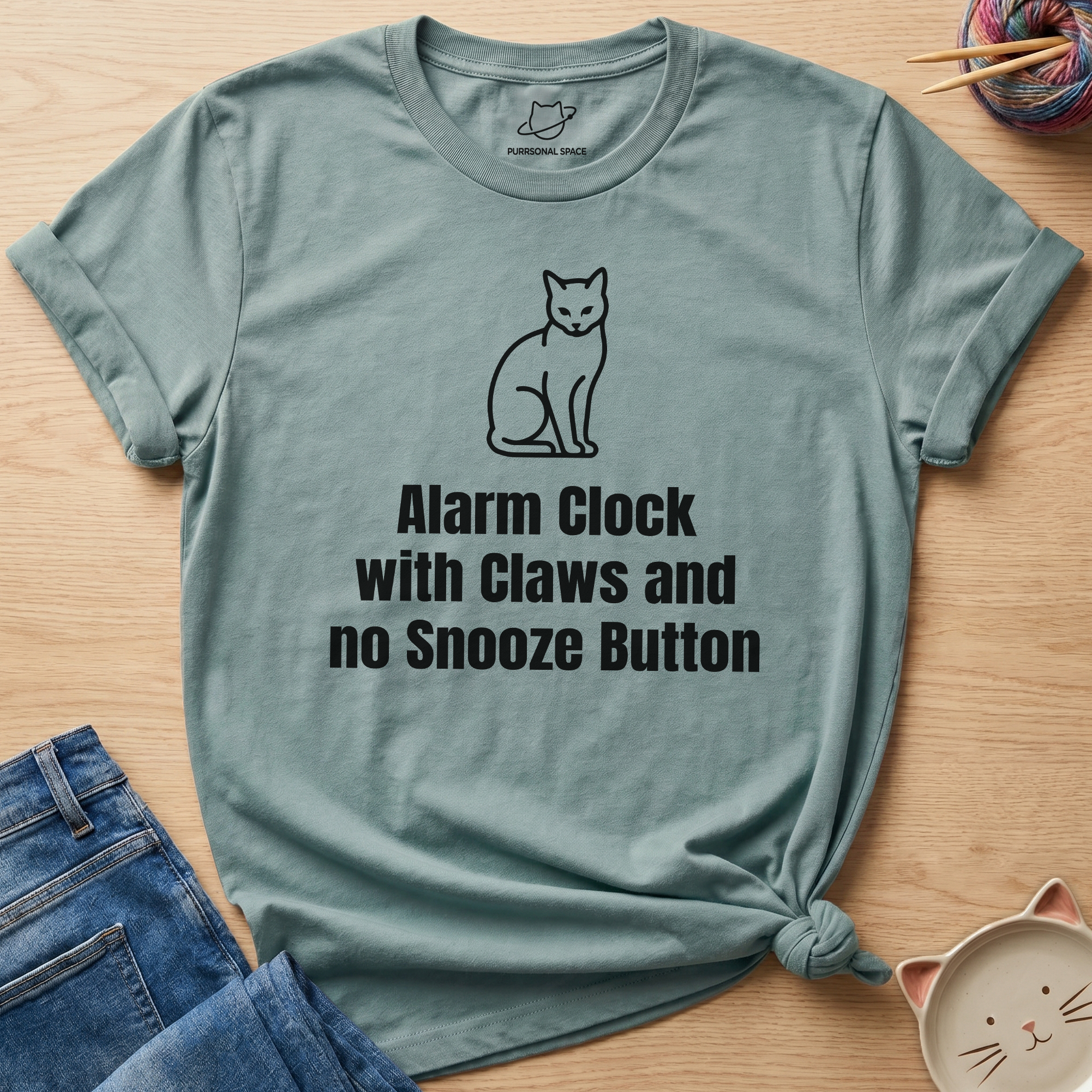 Alarm Clock With Claws T-Shirt