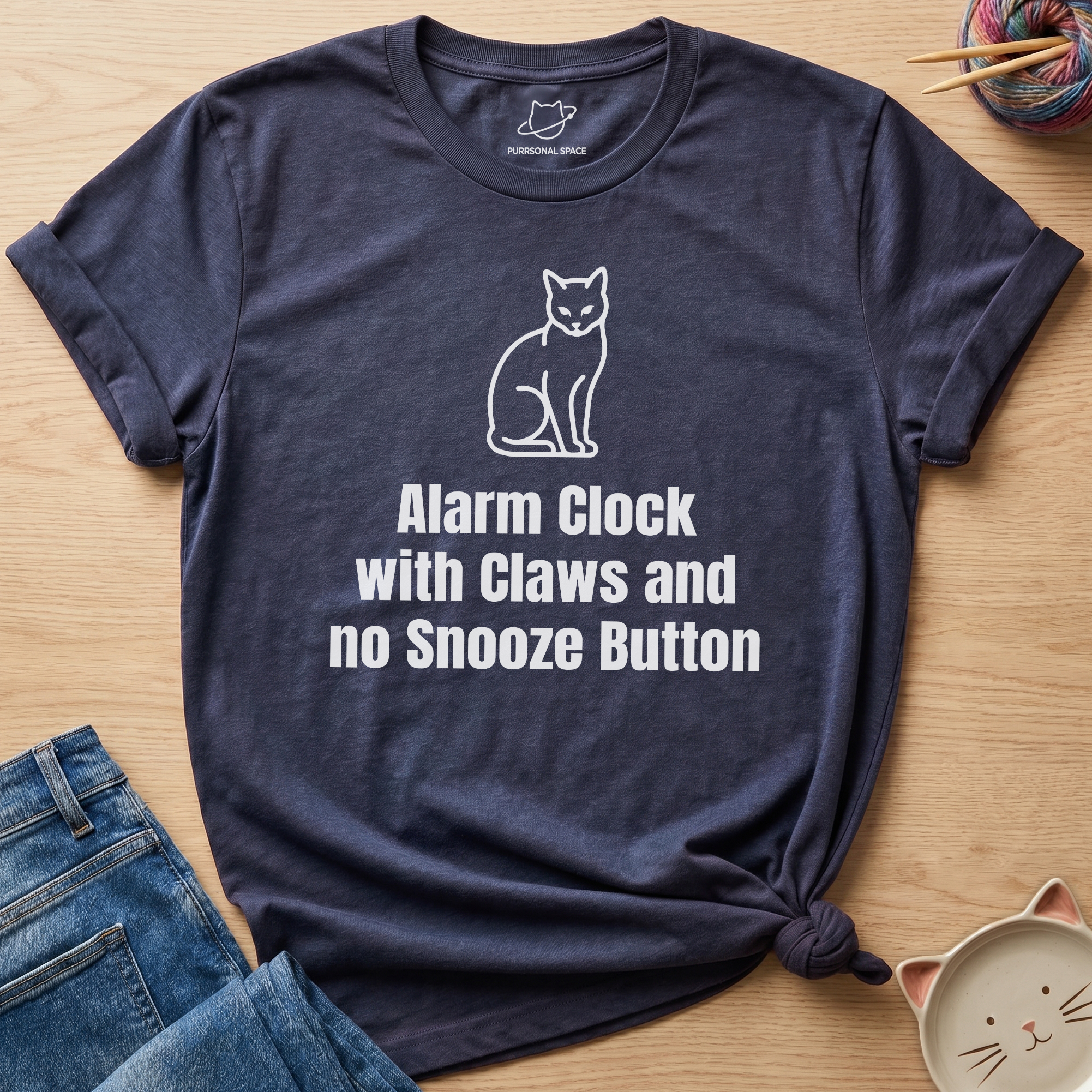 Alarm Clock With Claws T-Shirt