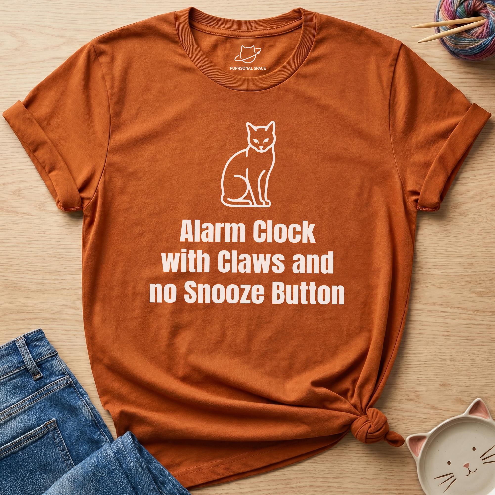 Alarm Clock With Claws T-Shirt