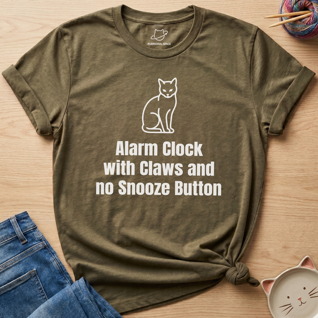 Alarm Clock With Claws T-Shirt