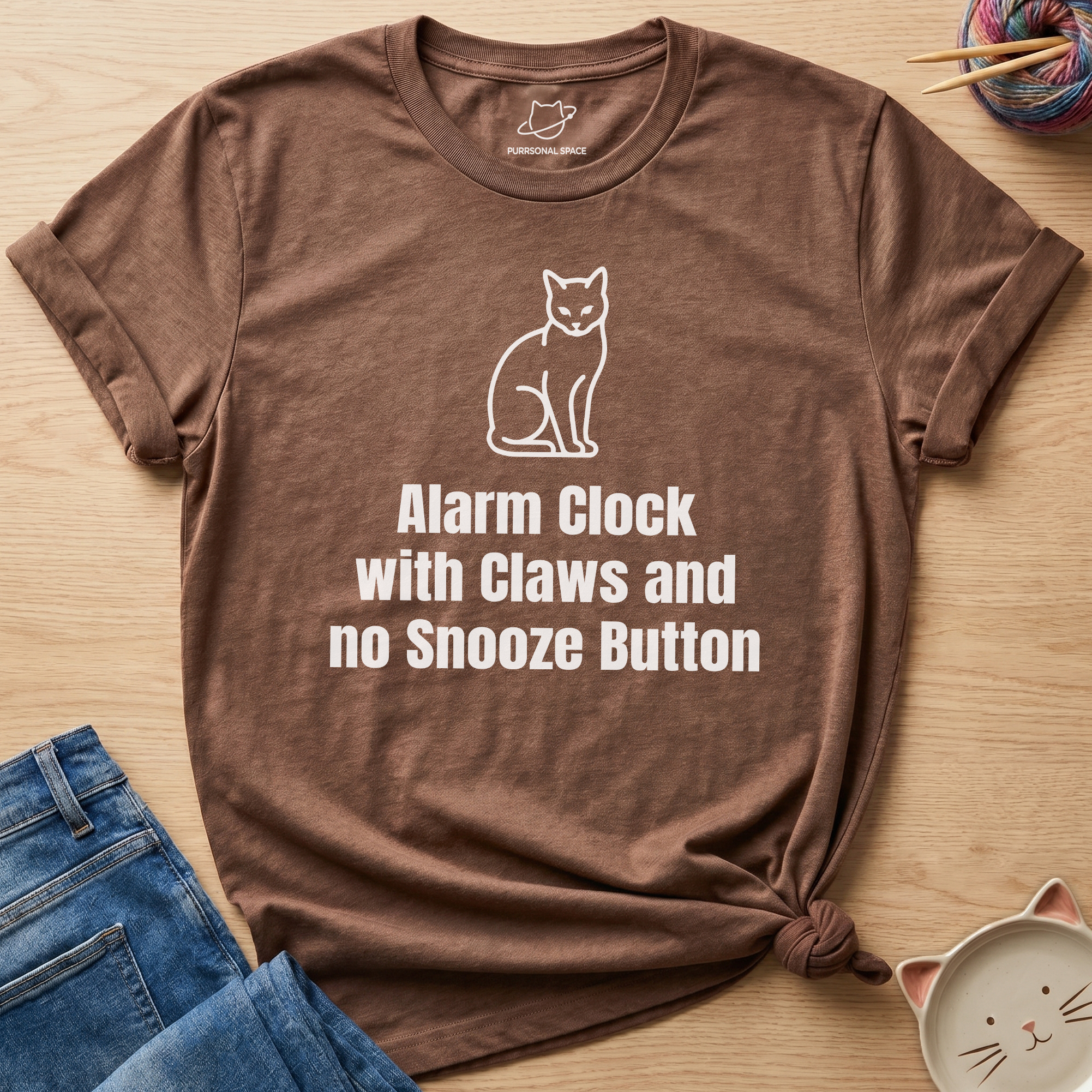 Alarm Clock With Claws T-Shirt