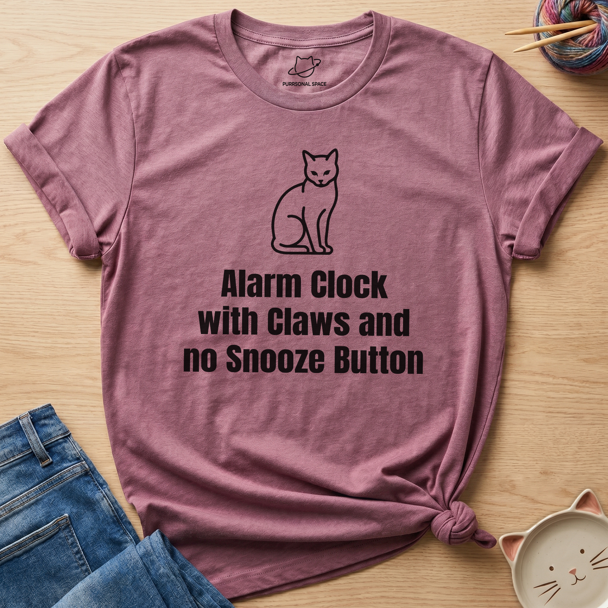Alarm Clock With Claws T-Shirt
