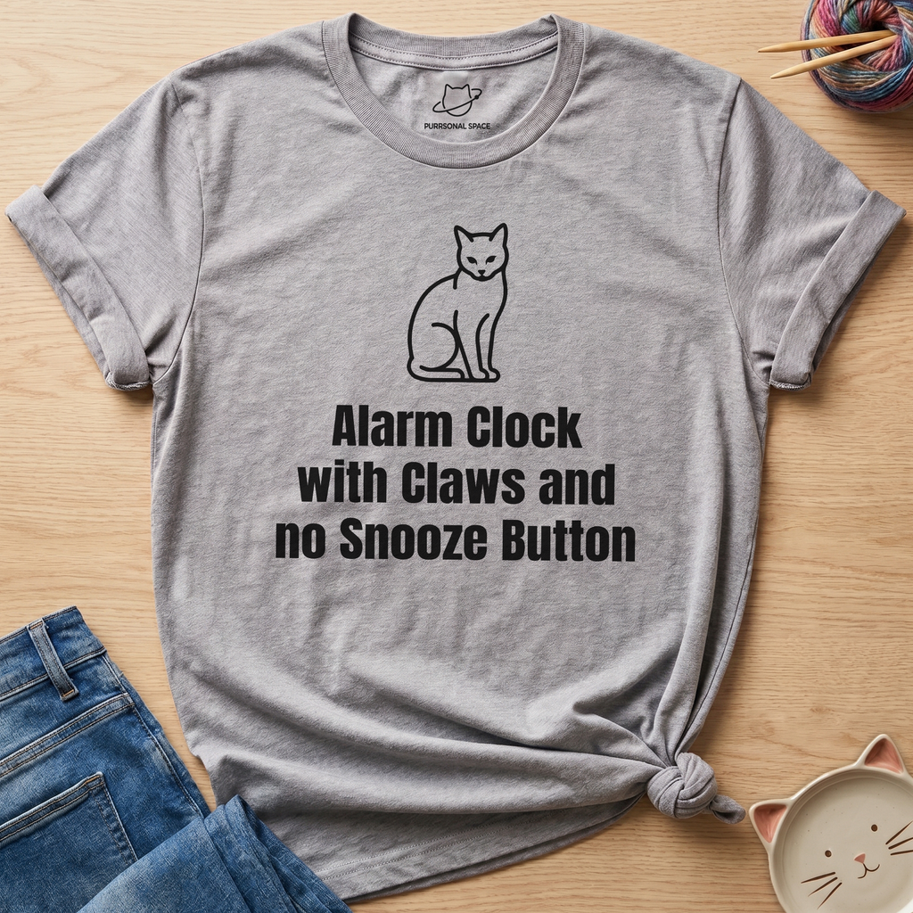 Alarm Clock With Claws T-Shirt