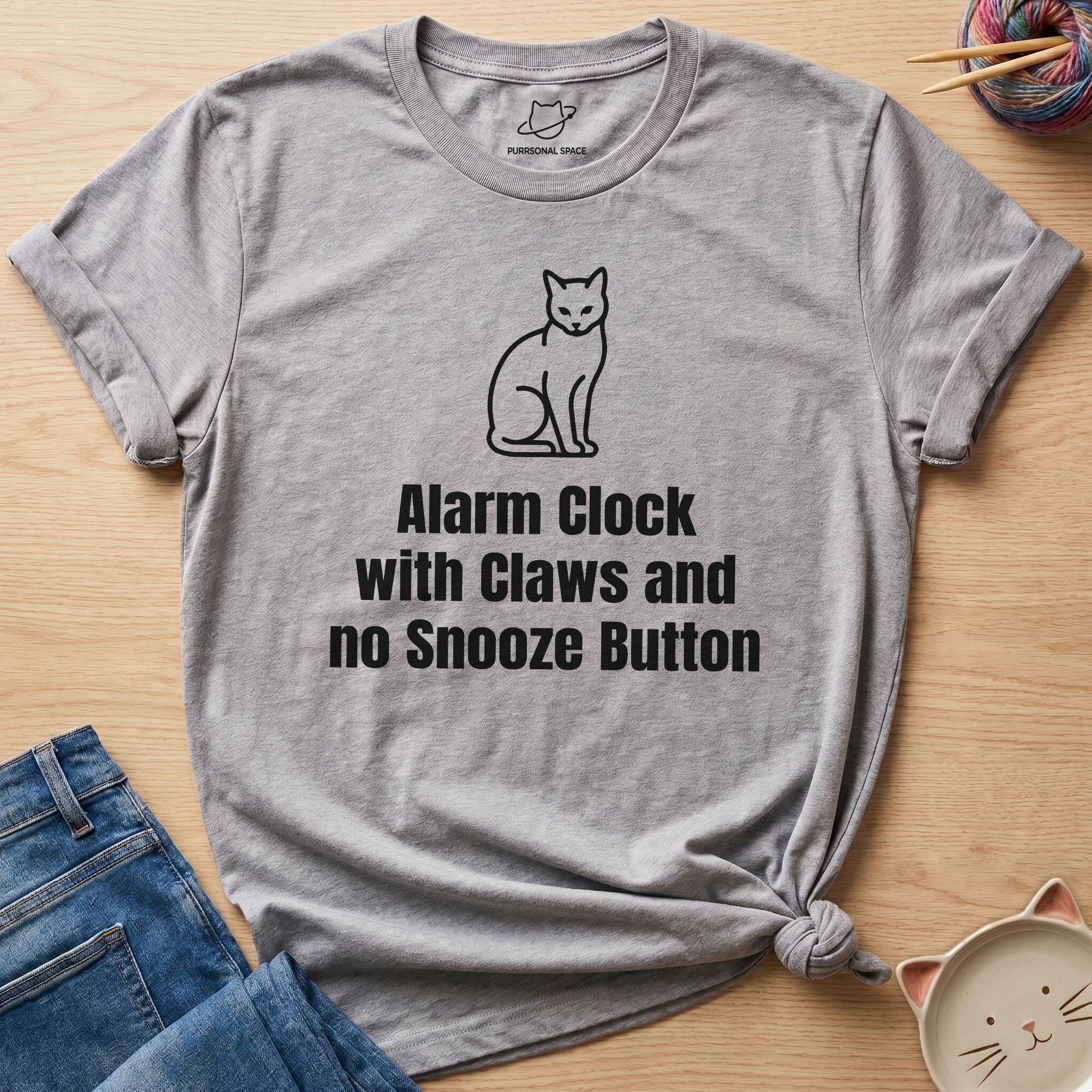 Alarm Clock With Claws T-Shirt
