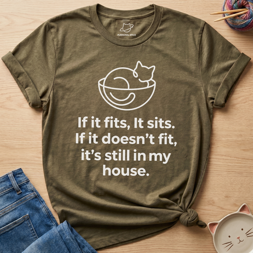 If It Fits It Sits T-Shirt