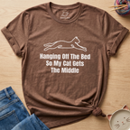 Hanging Off The Bed T-Shirt