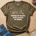 Hanging Off The Bed T-Shirt