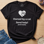 Owned By A Cat T-Shirt