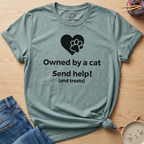 Owned By A Cat T-Shirt
