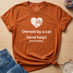 Owned By A Cat T-Shirt