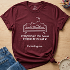 House Belongs To Cat T-Shirt