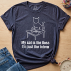 My Cat Is The Boss T-Shirt