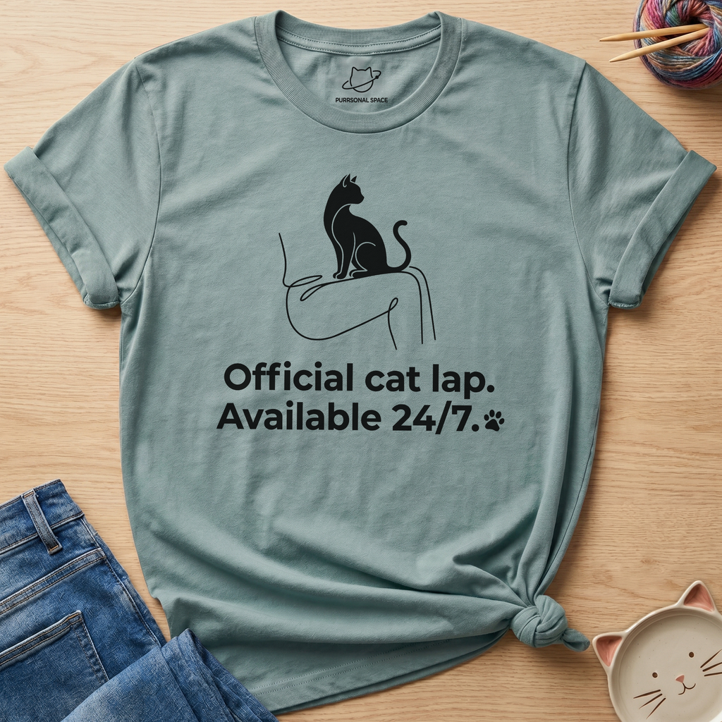 Official Cat Lap T-Shirt