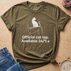 Official Cat Lap T-Shirt
