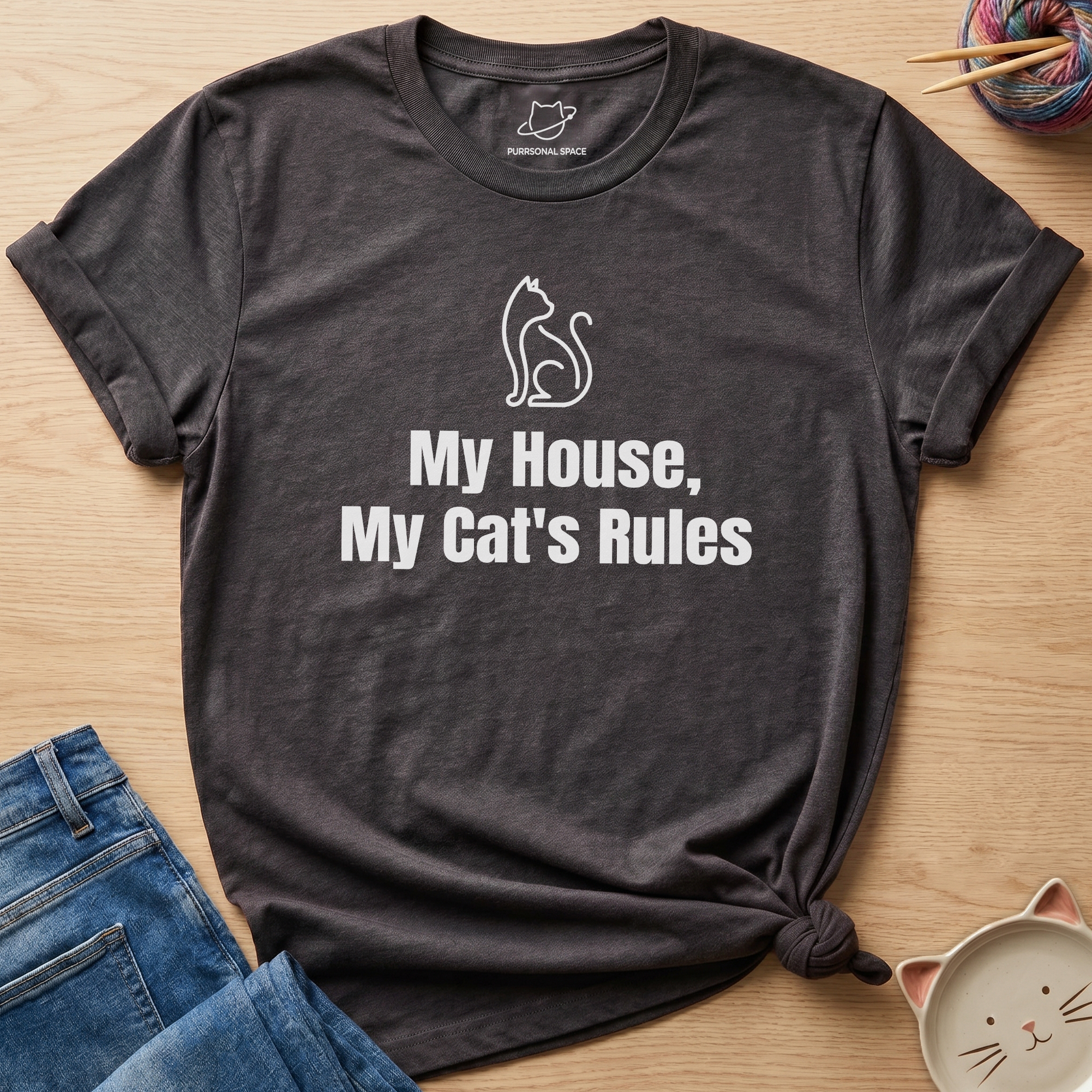 My Cat's Rules T-Shirt