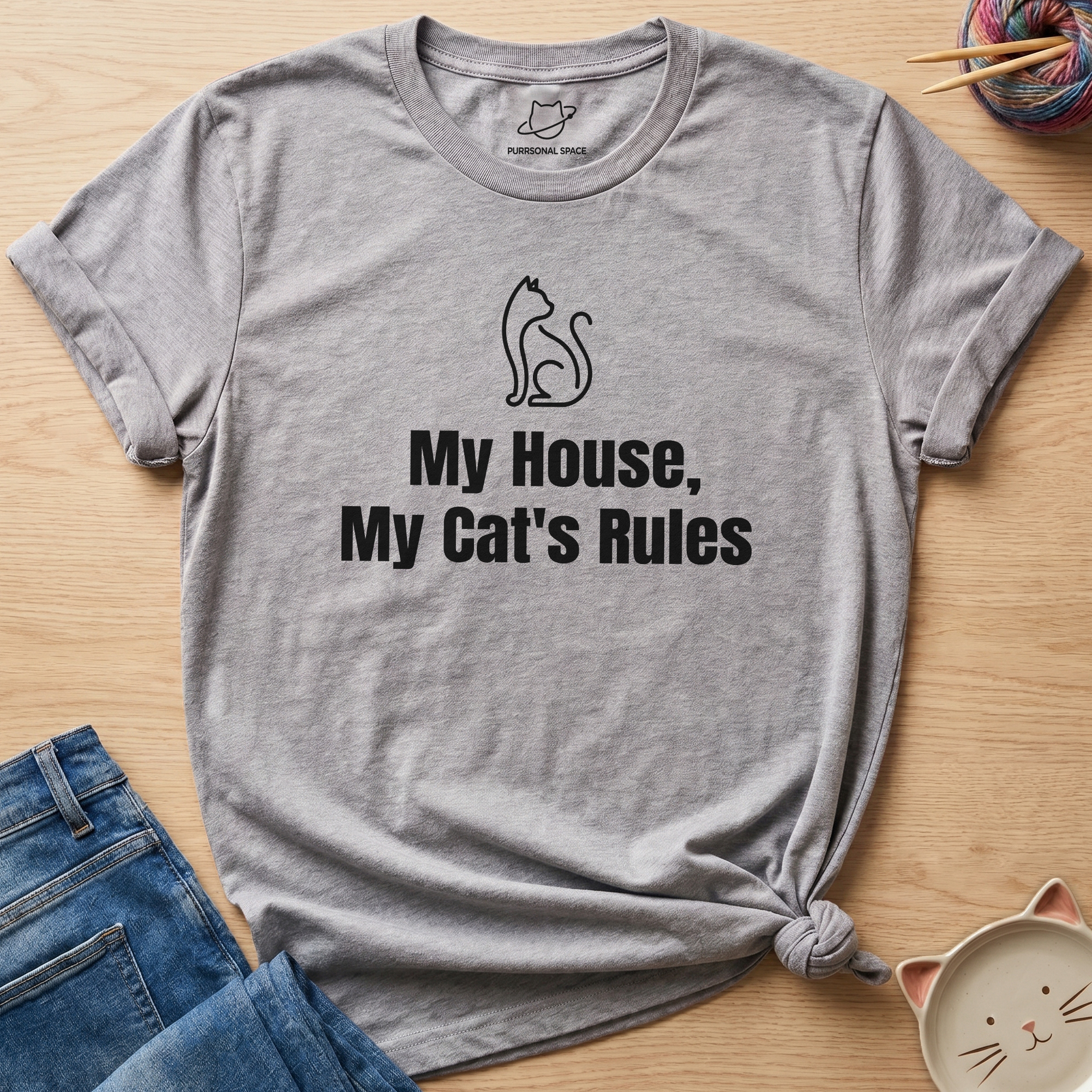 My Cat's Rules T-Shirt