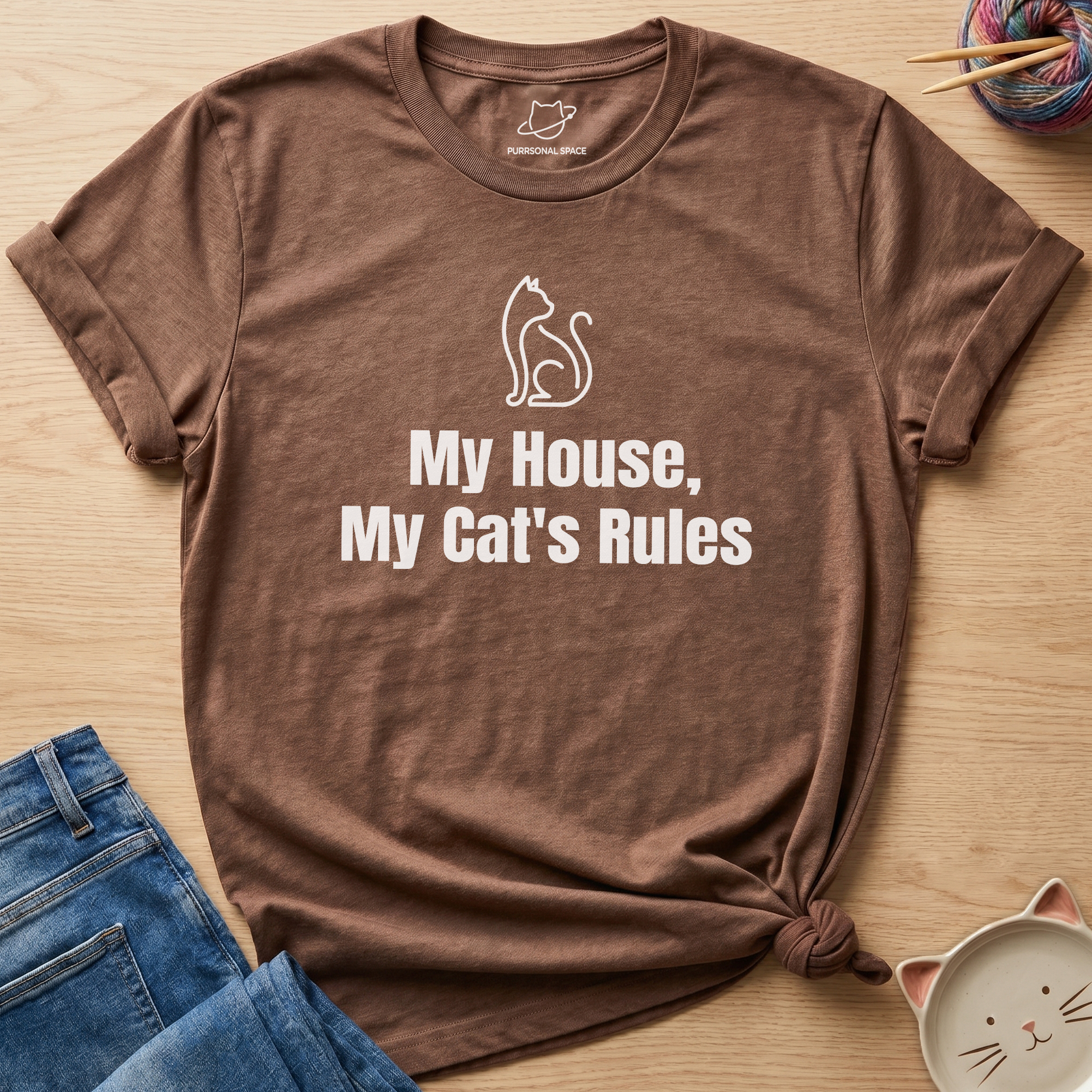 My Cat's Rules T-Shirt
