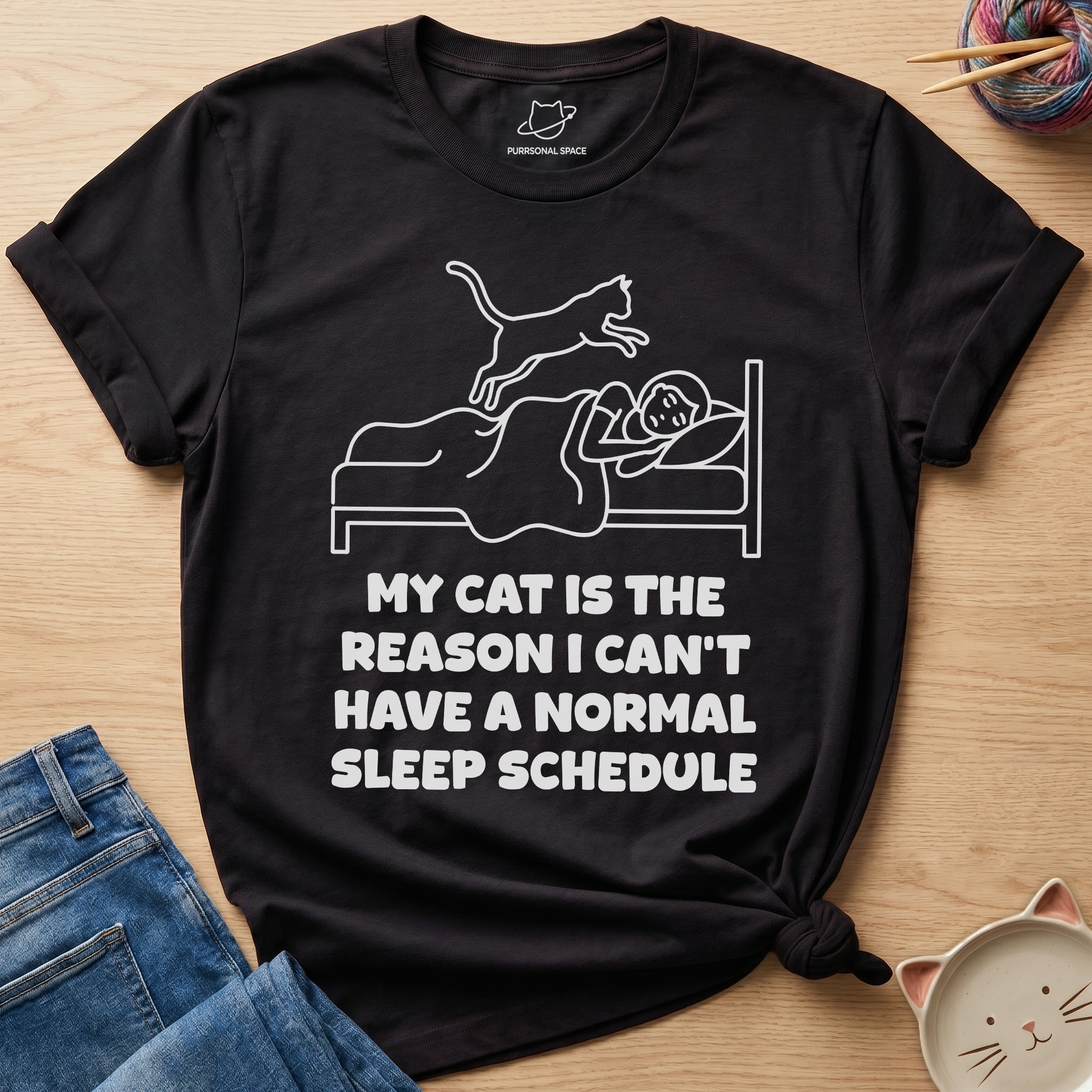 Normal Sleep Schedule T-Shirt