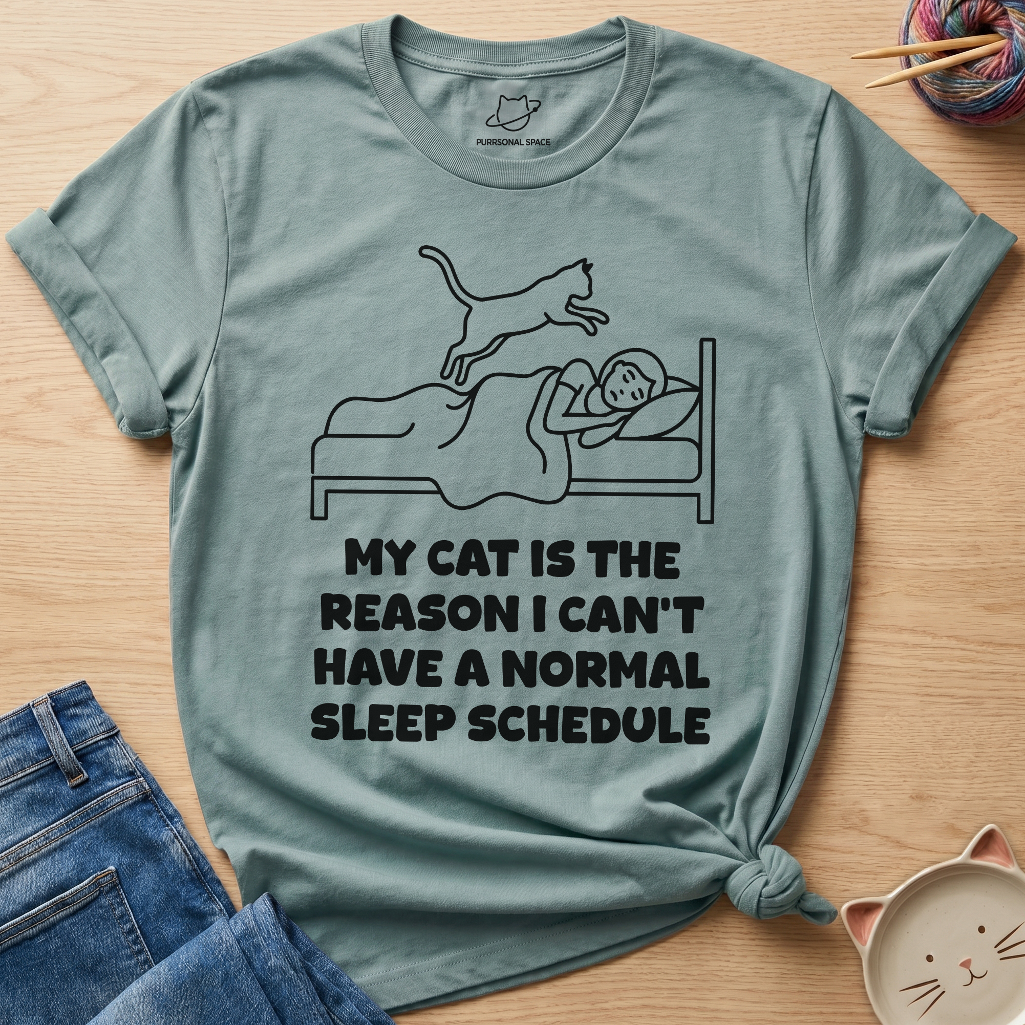 Normal Sleep Schedule T-Shirt