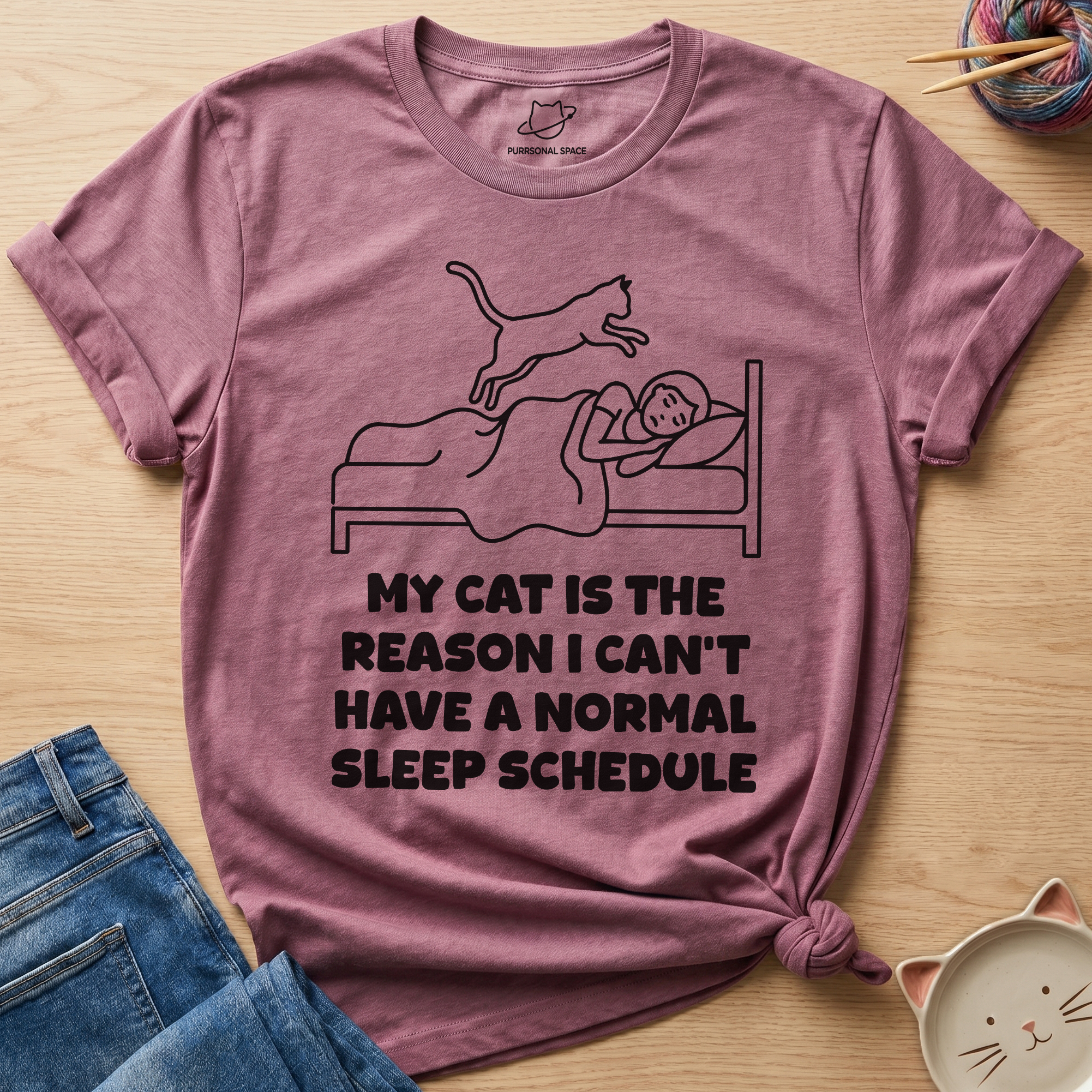 Normal Sleep Schedule T-Shirt