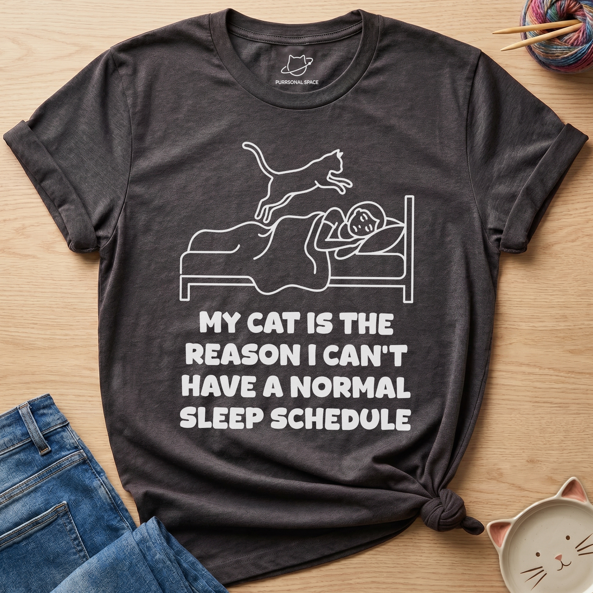 Normal Sleep Schedule T-Shirt
