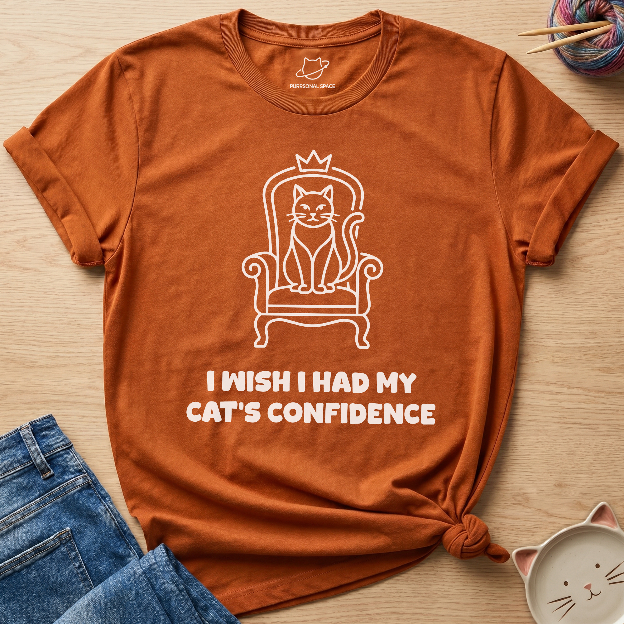 Cat's Confidence T-Shirt