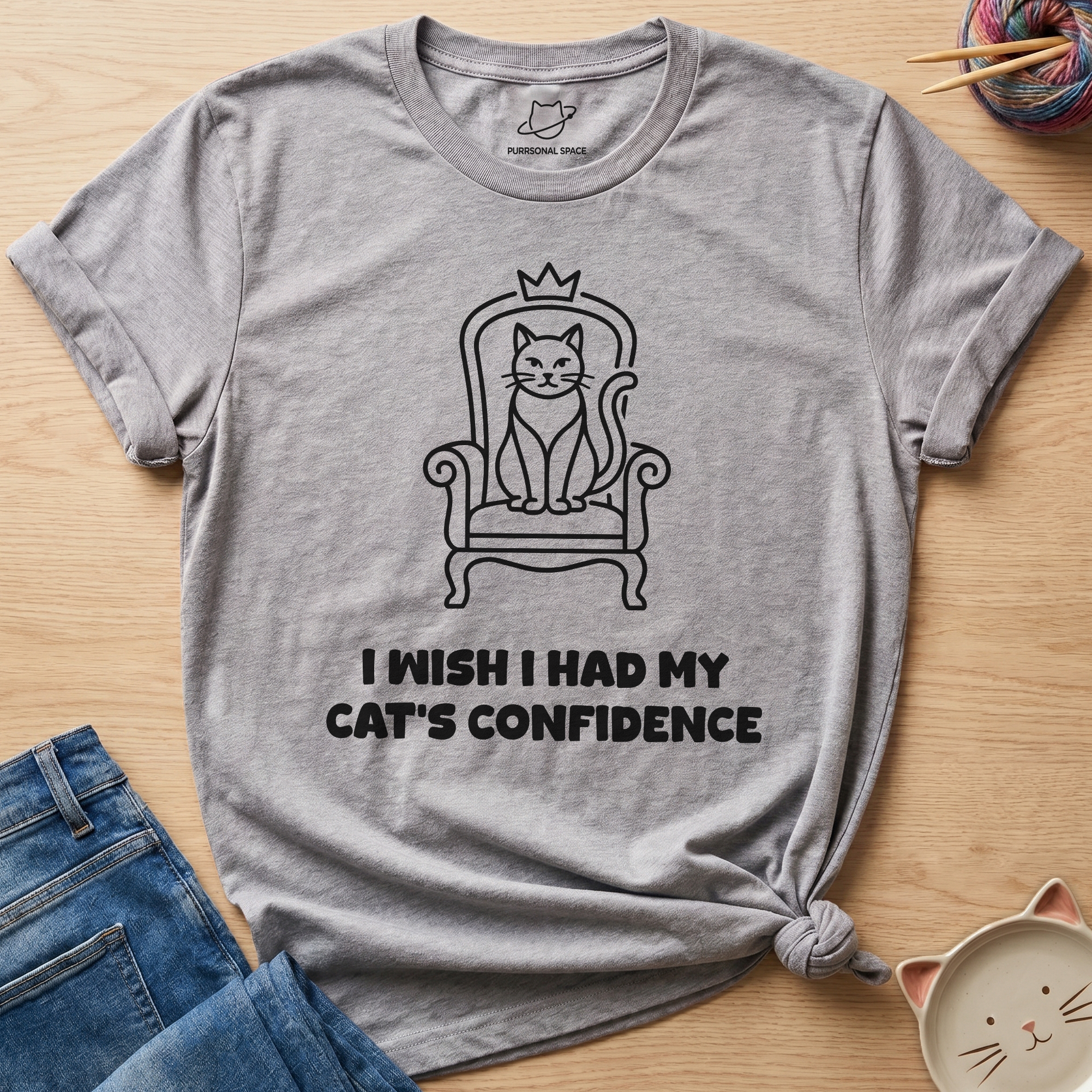 Cat's Confidence T-Shirt