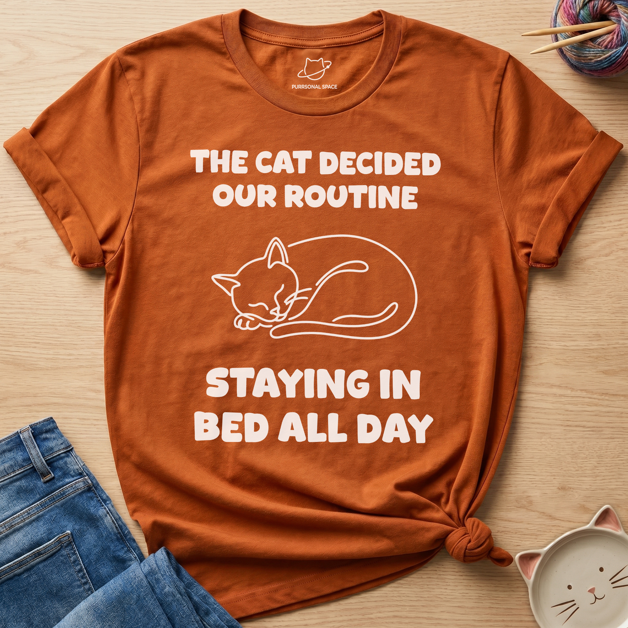 Staying In Bed All Day T-Shirt