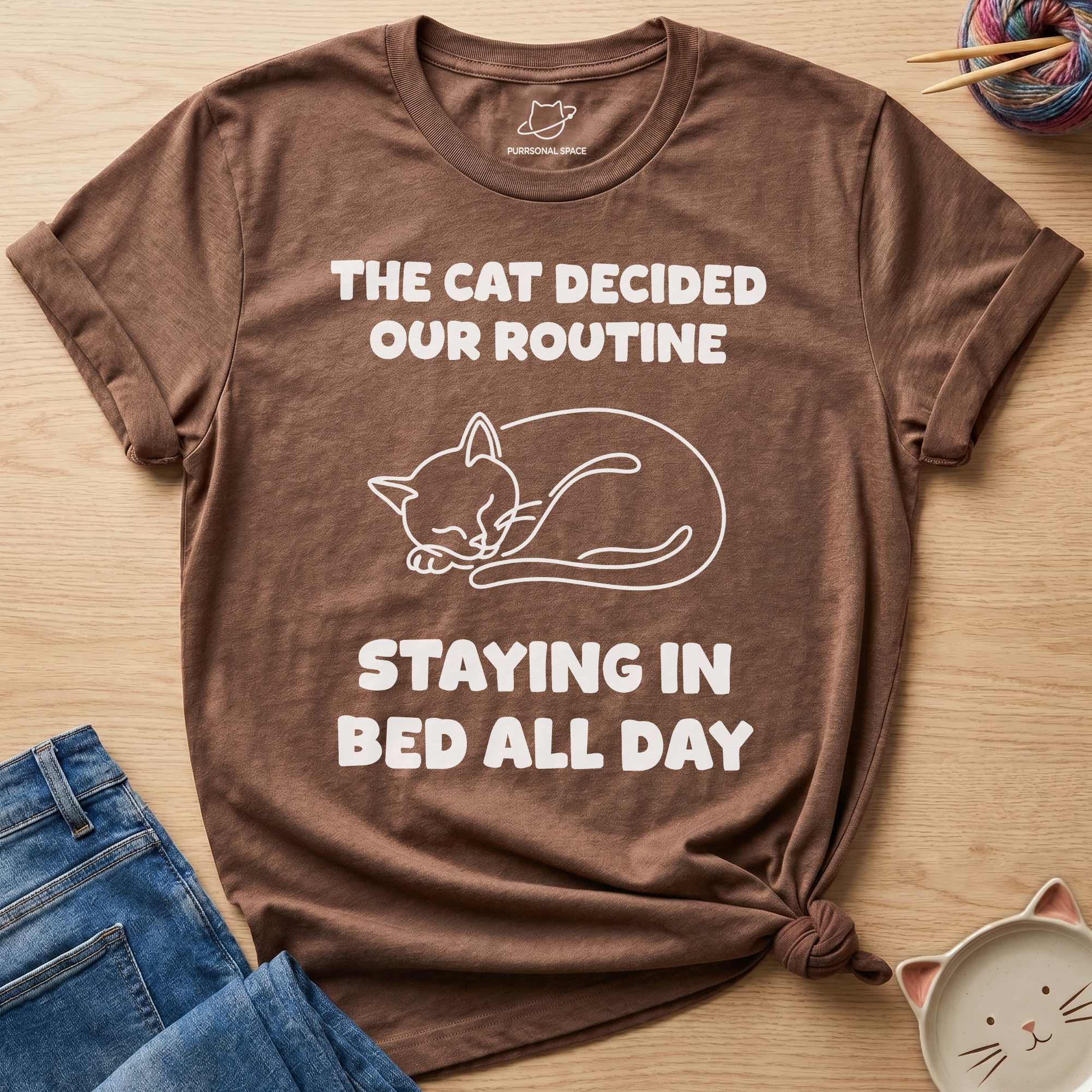 Staying In Bed All Day T-Shirt