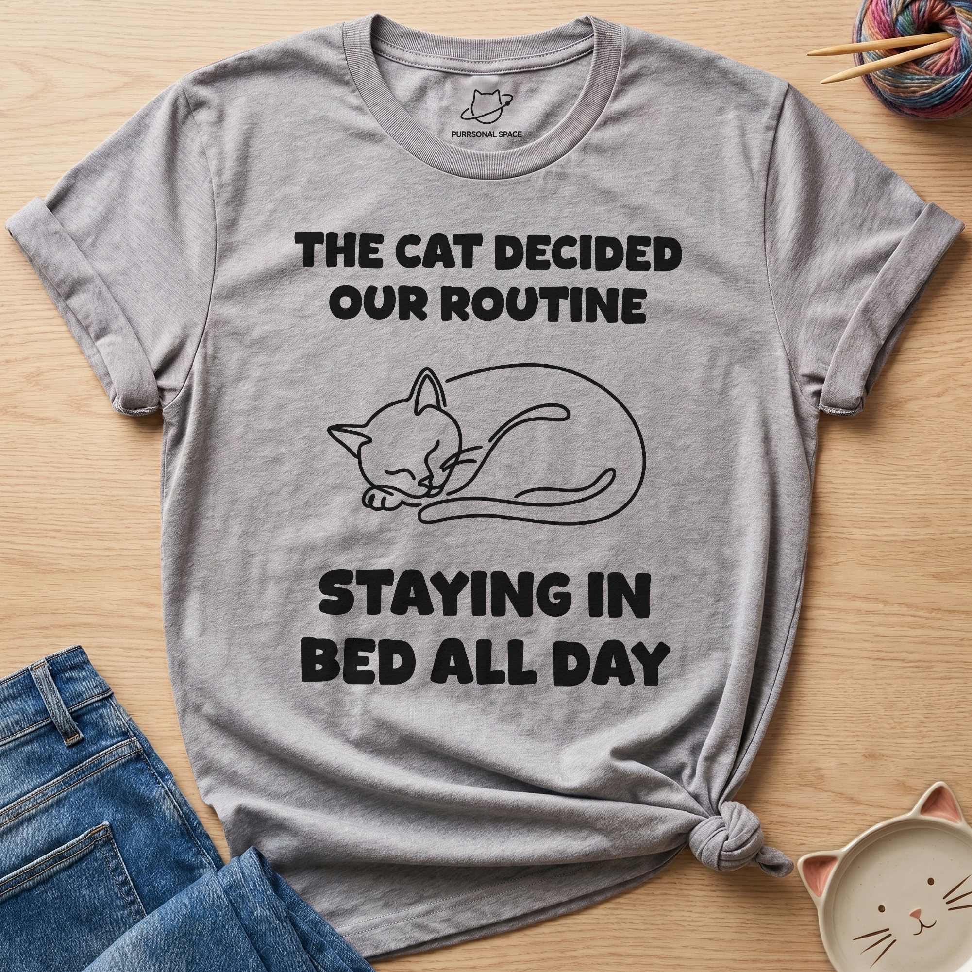 Staying In Bed All Day T-Shirt