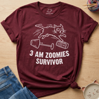 3 Am Zoomies Survivor T-Shirt
