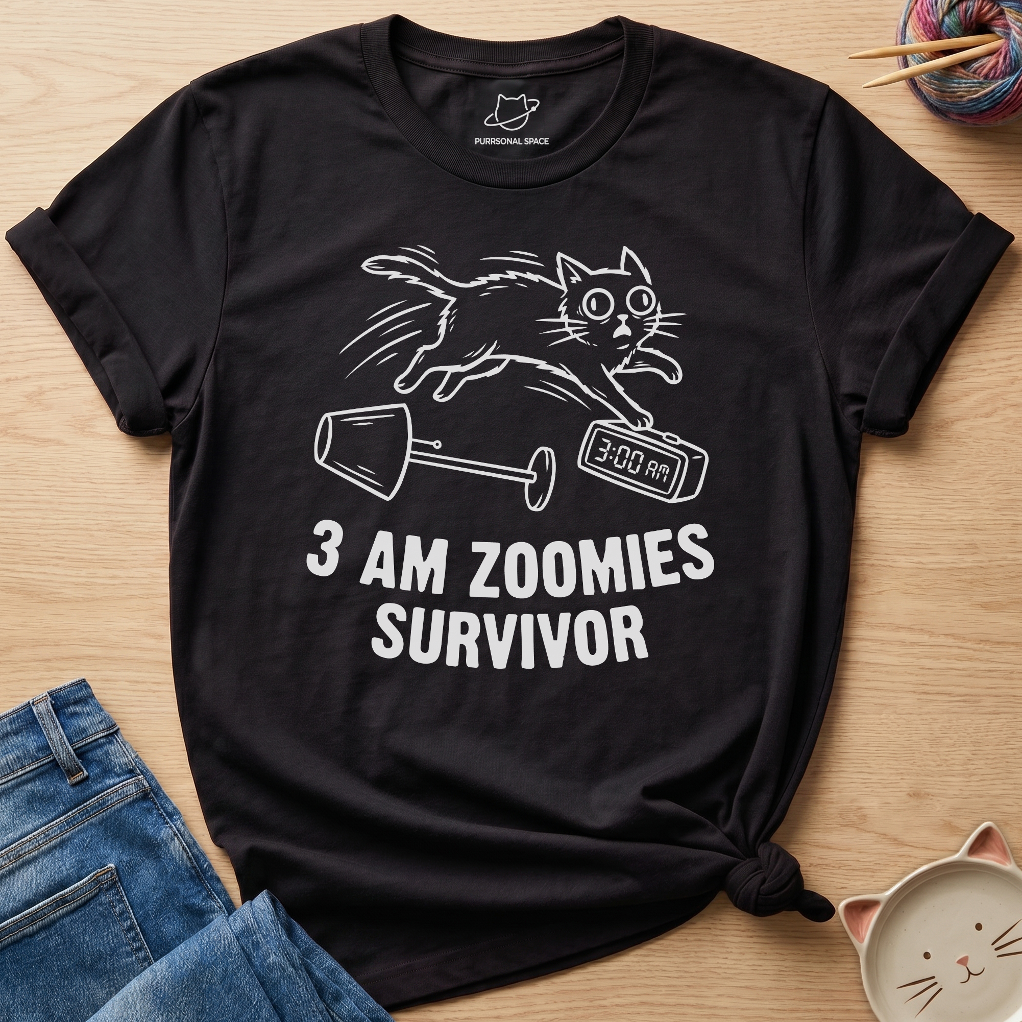 3 Am Zoomies Survivor T-Shirt